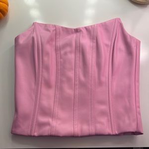 Tiger missed pink corset